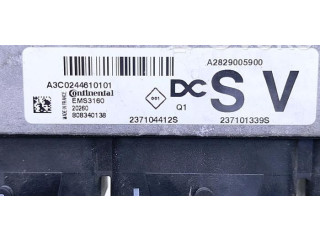 Блок управления двигателя 237104412S   Dacia Lodgy