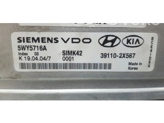 Блок управления двигателем Блок управления 391102X567, 391102X567   KIA Rio