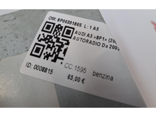 Турбина Радио/ проигрыватель CD/DVD / навигация Audi A3 S3 8P 8P0035186S, 8P0035186S