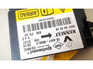 Блок подушек безопасности 8201002828, 28.4047-9600.3 Dacia Sandero
