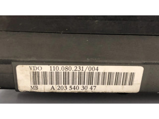 Панель приборов A2035403047, 88311323   Mercedes-Benz C W203       