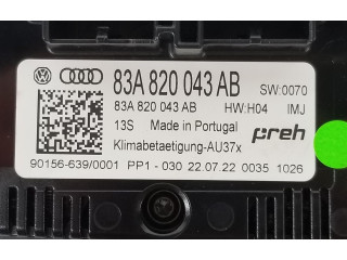 Блок управления климат-контролем 83A820043K Audi Q3 F3