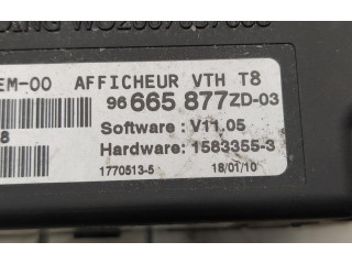 Экран/ дисплей / маленький экран 96665877ZD   Peugeot 3008 I