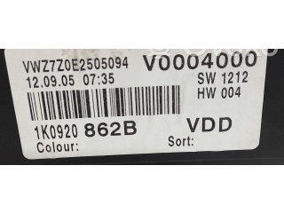 Панель приборов 1K0920862B, 1K0920862B Volkswagen Golf Plus