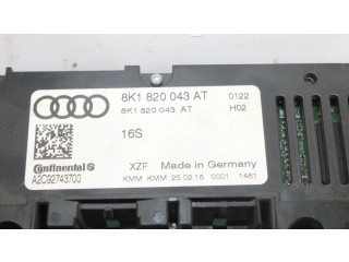 Блок управления климат-контролем 8K1520043AT Audi A5 Sportback 8TA