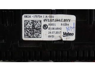 Блок управления климат-контролем 6V0907044C   Skoda Fabia Mk2 (5J)