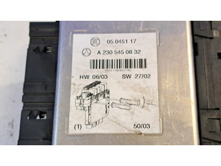 Pojistková skříňka A2305450832, 05045117 Mercedes-Benz SL R230 2010