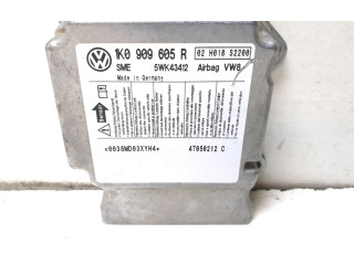 Блок подушек безопасности 1K0909605R Skoda Octavia Mk2 (1Z)