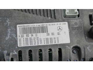 Přístrojová deska Mercedes-Benz S C217 2016 A2229008410, A2229007611