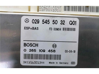 Блок управления коробкой передач 0265109458, 0295455032   Mercedes-Benz E AMG W210