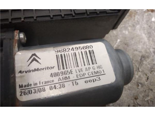 Передний електрический механизм для подъема окна без двигателя 9682495680, 9682495680   Citroen C4 Aircross