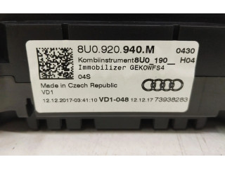 Панель приборов 8U0920940M Audi Q3 8U