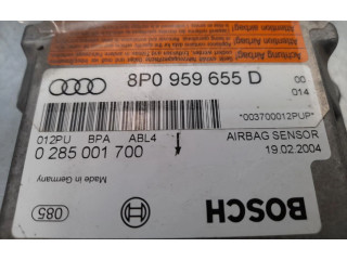Блок подушек безопасности 8P0959655D, 8P0959655D Audi A3 S3 8P