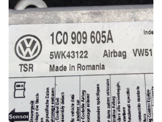 Блок подушек безопасности 1C0909605A, 5WK43122   Volkswagen Transporter - Caravelle T5