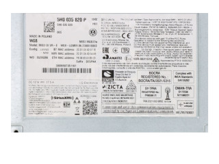 Радио/ проигрыватель CD/DVD / навигация  5H0035820M   Volkswagen Golf VIII 