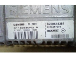 Блок управления коробки передач S118058342   Renault Clio III    