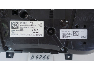 Панель приборов 8V0920750   Audi A3 S3 8V       