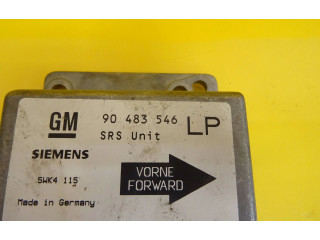 Блок подушек безопасности 90483546, 90483546LP   Opel Tigra A