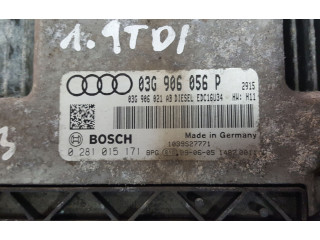Блок управления двигателя 03G906056P Audi A3 S3 8P