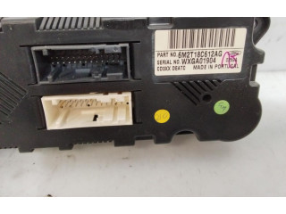 Блок управления климат-контролем 6M2T18C612AG Ford S-MAX