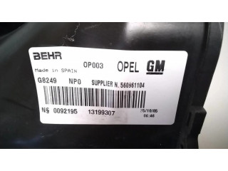 Вентилятор печки    13199307, 0092195   Opel Meriva A