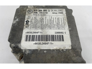 Блок подушек безопасности 1K0909605Q, 04H033S7900 Skoda Octavia Mk2 (1Z)