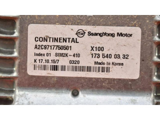 Řídící jednotka 1735400332, 1735400332 SsangYong Tivoli 2016