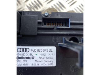 Блок управления климат-контролем 4G0820043BL, A2C91426500 Audi A7 S7 4G