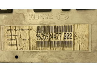 Дисплей 9635924477, 35599965 Citroen C5