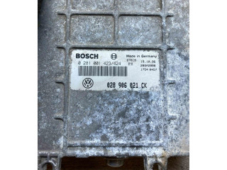 Блок управления двигателем Блок управления 028906021CK, 0281001423   Volkswagen PASSAT B4
