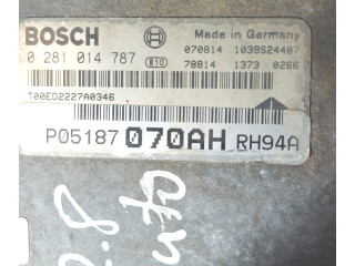 Řídící jednotka P05187070AH, 0281014787 Chrysler Grand Voyager V 2009