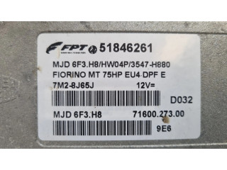 Блок управления двигателя 51846261 Fiat Qubo