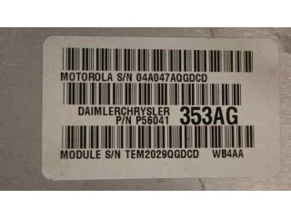 Блок управления двигателя P5604353AG, CENTRALITAMOTORUCE Jeep Grand Cherokee (WJ)