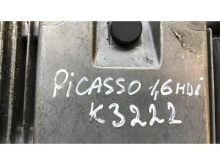 Блок управления двигателя 9663268380, k3222   Citroen Xsara Picasso