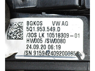 Подрулевой шлейф SRS 5Q1953549D Volkswagen Golf VIII