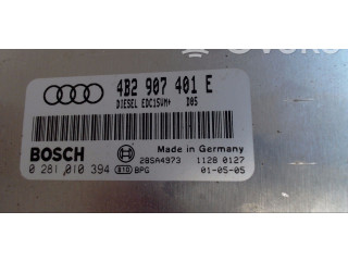 Блок управления двигателя 4B2907401E, 0281010394   Audi A6 S6 C5 4B