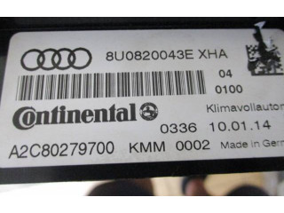 Блок управления климат-контролем 8U0820043E Audi Q3 8U