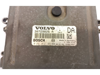 Блок управления двигателя 30729826A, 0281012103 Volvo S80