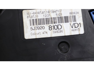 Панель приборов 5J0920810D Skoda Fabia Mk2 (5J)