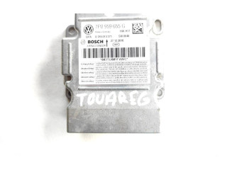 Блок подушек безопасности 7P0959655G, 0285013371 Porsche Cayenne (92A)