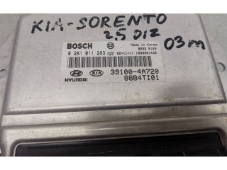 Блок управления двигателя 0281001283, 391004A720   KIA Sorento