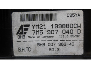 Блок управления климат-контролем 7M5907040D Ford Galaxy