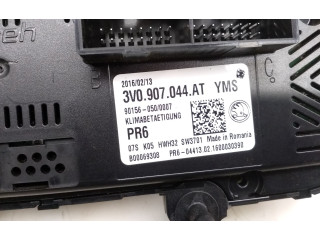 Блок управления климат-контролем 3V0907044AT Skoda Superb B8 (3V)