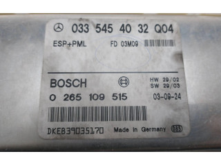 Блок управления АБС 0265109515, 0335454032Q04   Mercedes-Benz E W211