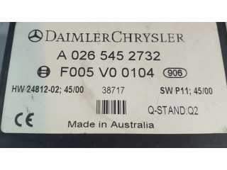 Блок управления A0265452732 Mercedes-Benz SL R230