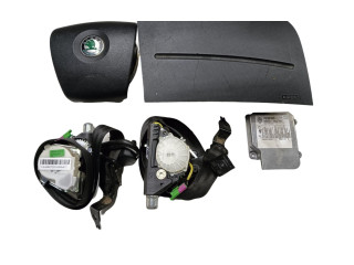Блок подушек безопасности 1c0909605k Skoda Fabia Mk2 (5J)