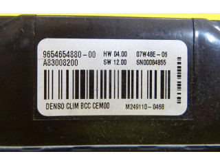 Блок управления кондиционером A83008200, 9654654880-00 Citroen C4 Grand Picasso