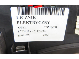 Спидометр (приборный щиток) 110008988003, 09166808FB   Opel Combo C    