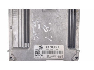 Řídící jednotka 038906016N, 0281011855 Volkswagen Transporter - Caravelle T5 2006