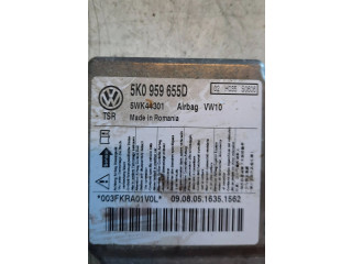 Блок подушек безопасности 5K0959655D, 5WK44301 Skoda Yeti (5L)